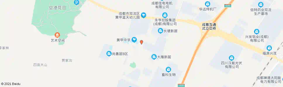 成都黄甲客运站_公交站地图_成都公交_妙搜公交查询2025