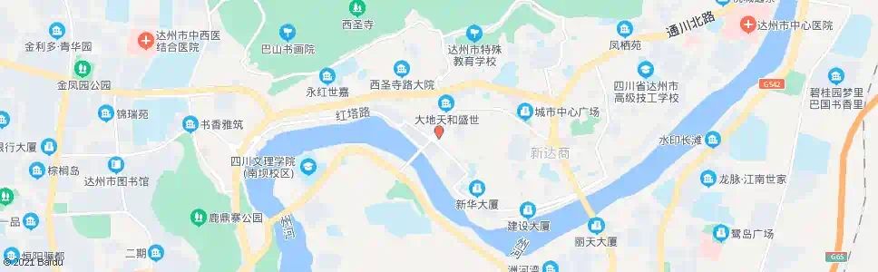 达州太平洋家私广场_公交站地图_达州公交_妙搜公交查询2025