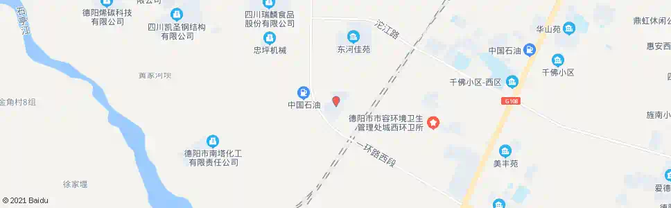 德阳东河小区_公交站地图_德阳公交_妙搜公交查询2025