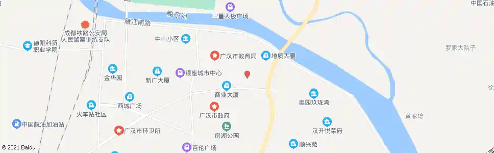 德阳广汉六中_公交站地图_德阳公交_妙搜公交查询2025