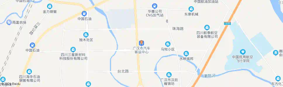 德阳广汉市汽车客运中心_公交站地图_德阳公交_妙搜公交查询2025