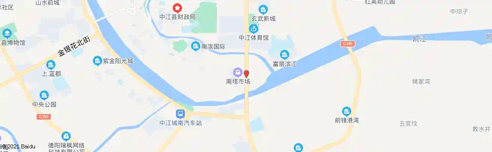 德阳凯江九桥_公交站地图_德阳公交_妙搜公交查询2025
