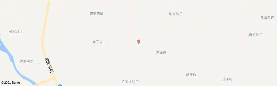 德阳花景村委会_公交站地图_德阳公交_妙搜公交查询2025