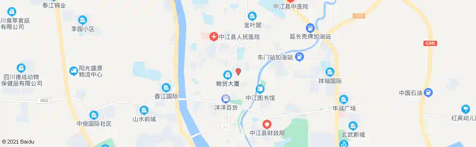 德阳光明市场_公交站地图_德阳公交_妙搜公交查询2025