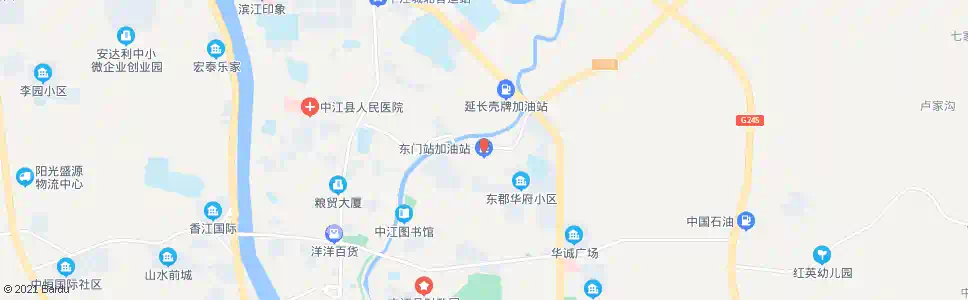 德阳东门加油站_公交站地图_德阳公交_妙搜公交查询2025