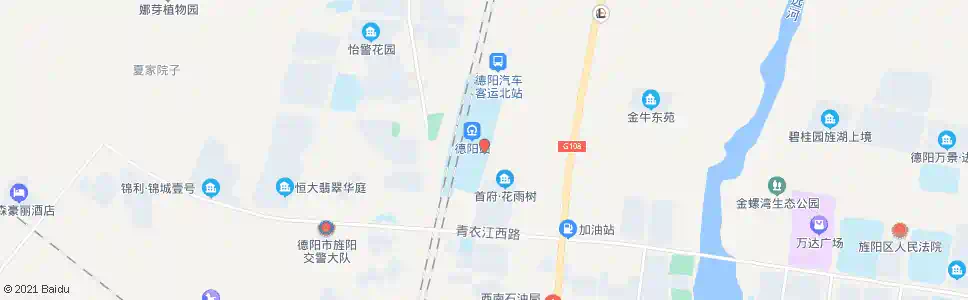 德阳中心广场_公交站地图_德阳公交_妙搜公交查询2025