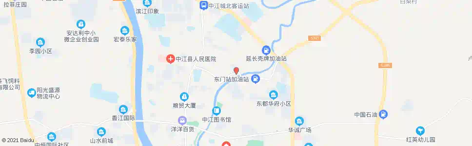 德阳运东苑_公交站地图_德阳公交_妙搜公交查询2025