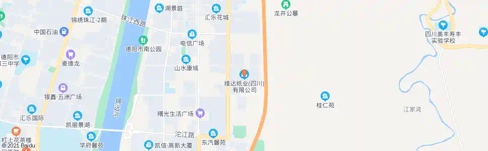 德阳维达纸业_公交站地图_德阳公交_妙搜公交查询2025