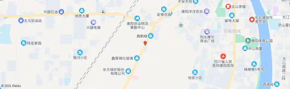 德阳东方汽轮机厂_公交站地图_德阳公交_妙搜公交查询2025