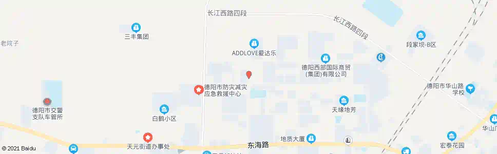 德阳长沙路韶山路口_公交站地图_德阳公交_妙搜公交查询2025