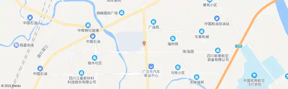 德阳宏华公司_公交站地图_德阳公交_妙搜公交查询2025