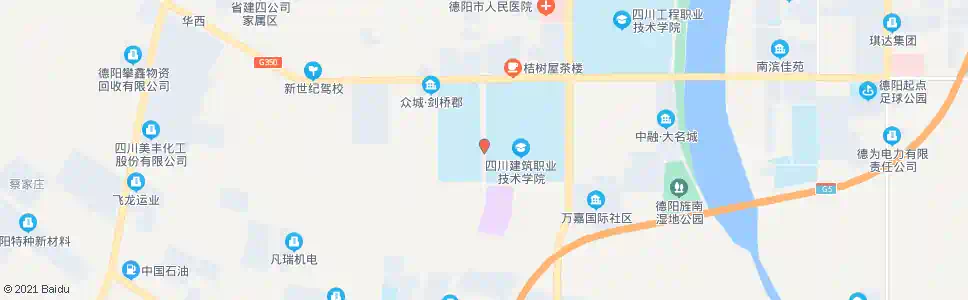 德阳四川建院西_公交站地图_德阳公交_妙搜公交查询2025