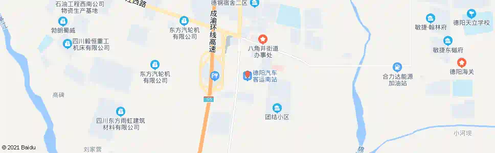德阳客运中心站_公交站地图_德阳公交_妙搜公交查询2025