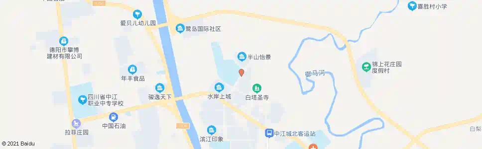 德阳城北中学_公交站地图_德阳公交_妙搜公交查询2025