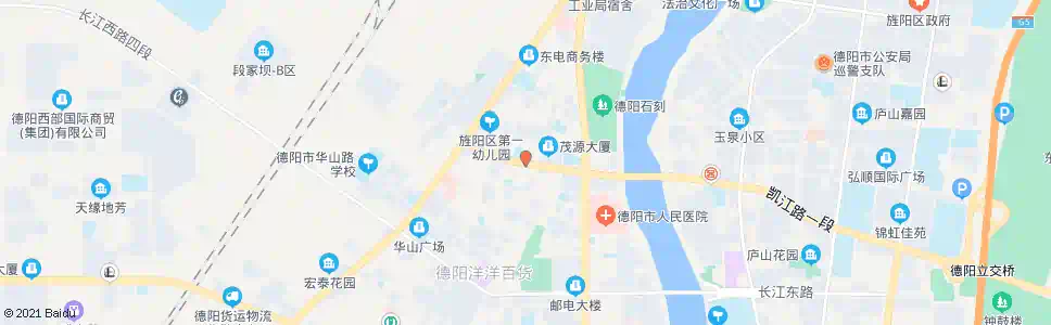德阳西街小学_公交站地图_德阳公交_妙搜公交查询2025