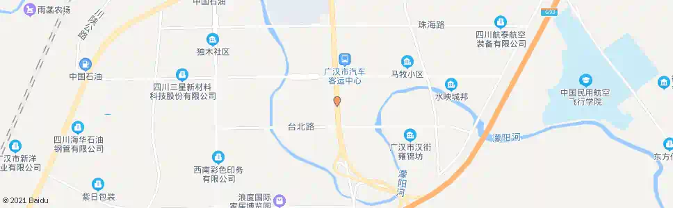 德阳上美年华_公交站地图_德阳公交_妙搜公交查询2025