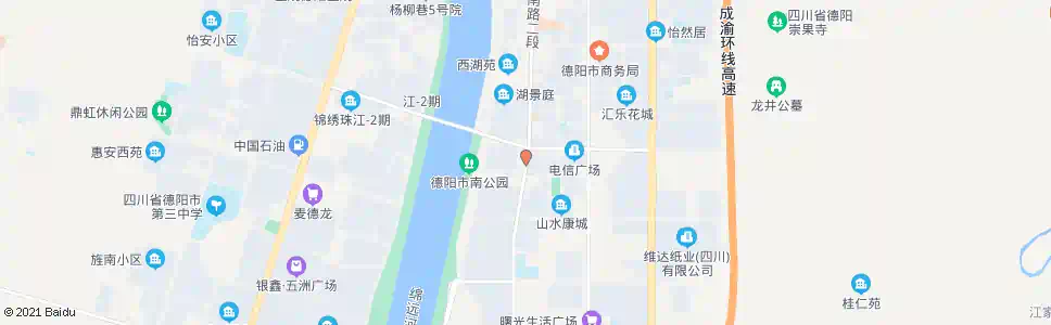 德阳中华保险_公交站地图_德阳公交_妙搜公交查询2025