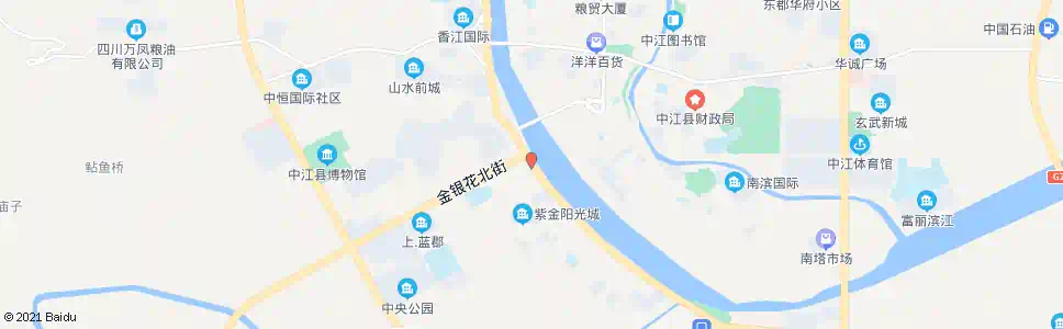 德阳恒达路口(南行)_公交站地图_德阳公交_妙搜公交查询2025
