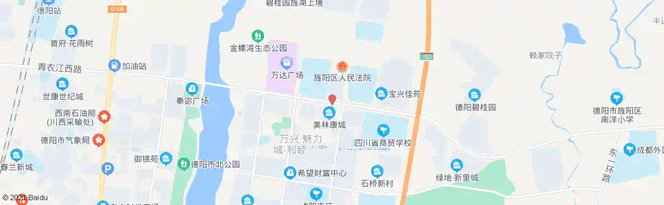 德阳奥林匹克学校_公交站地图_德阳公交_妙搜公交查询2025
