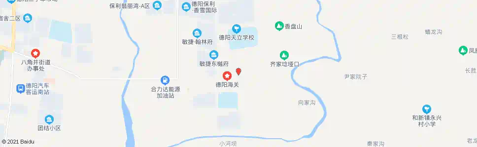 德阳检察院_公交站地图_德阳公交_妙搜公交查询2025