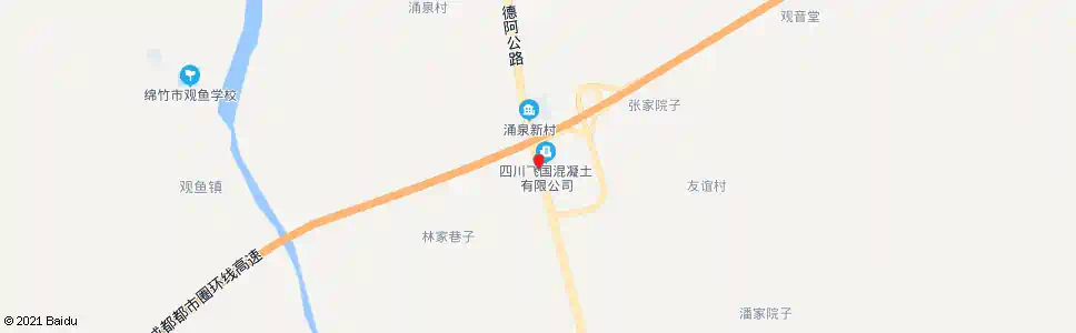 德阳王谊村五组_公交站地图_德阳公交_妙搜公交查询2025