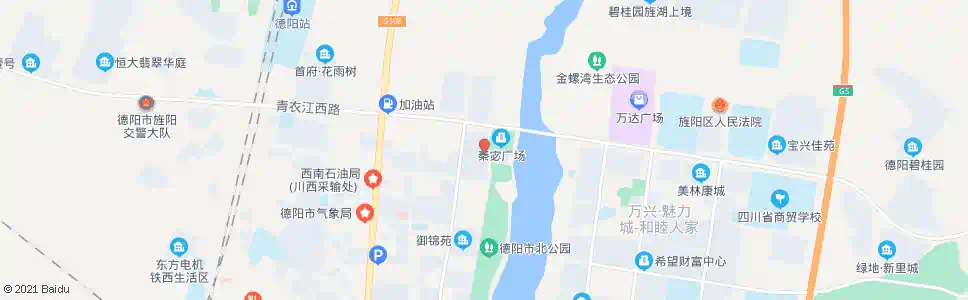 德阳龙湾上城_公交站地图_德阳公交_妙搜公交查询2025