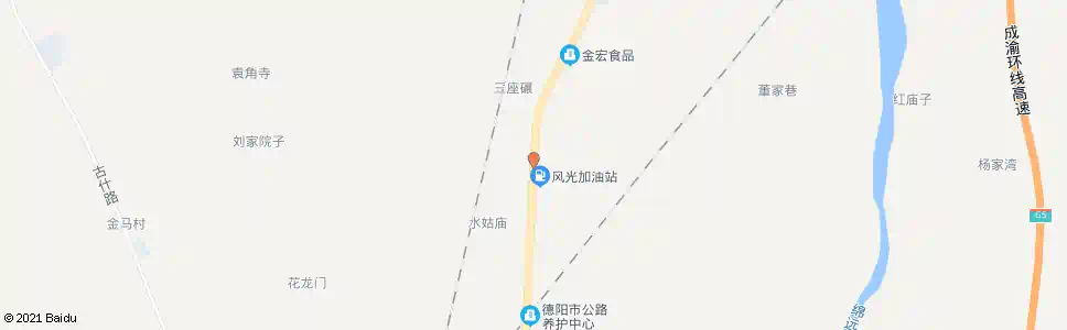 德阳风光收费处_公交站地图_德阳公交_妙搜公交查询2025