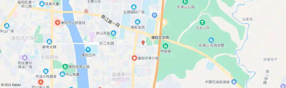 德阳钟鼓楼广场_公交站地图_德阳公交_妙搜公交查询2025