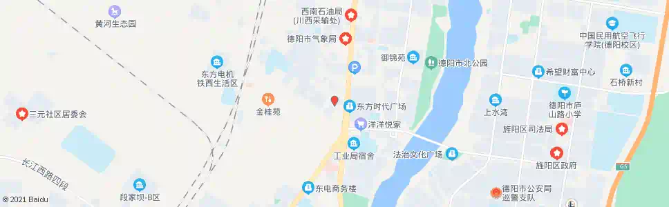 德阳城北市场_公交站地图_德阳公交_妙搜公交查询2025