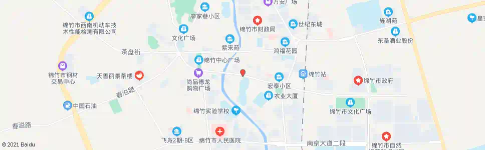 德阳雨润中学_公交站地图_德阳公交_妙搜公交查询2025