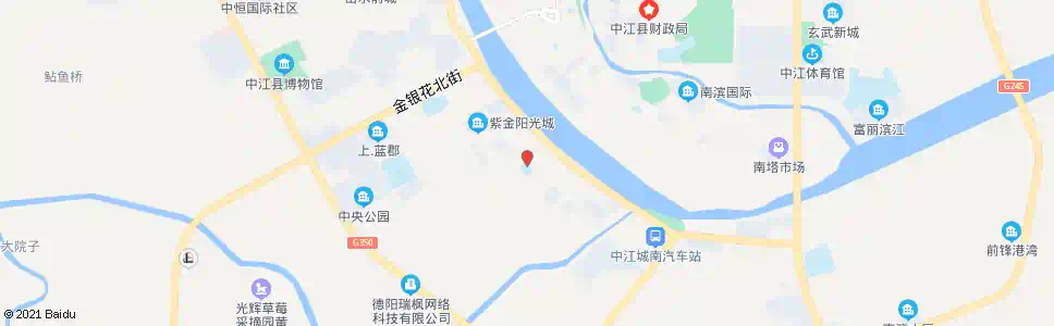 德阳北塔驾校_公交站地图_德阳公交_妙搜公交查询2025