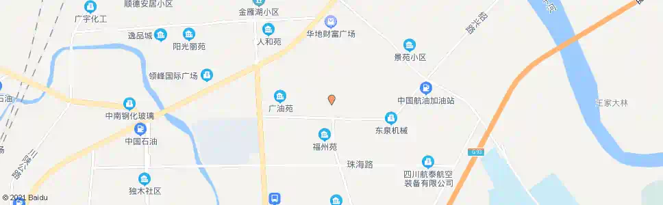 德阳广东路口_公交站地图_德阳公交_妙搜公交查询2025