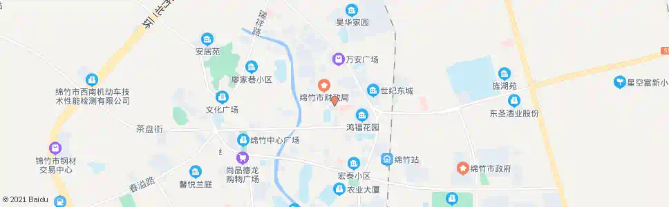 德阳紫来桥_公交站地图_德阳公交_妙搜公交查询2025