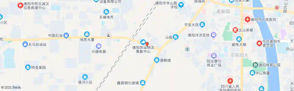 德阳鹿鹤小区_公交站地图_德阳公交_妙搜公交查询2025