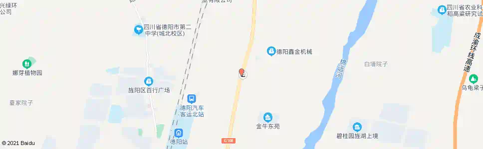 德阳丽景湾_公交站地图_德阳公交_妙搜公交查询2025