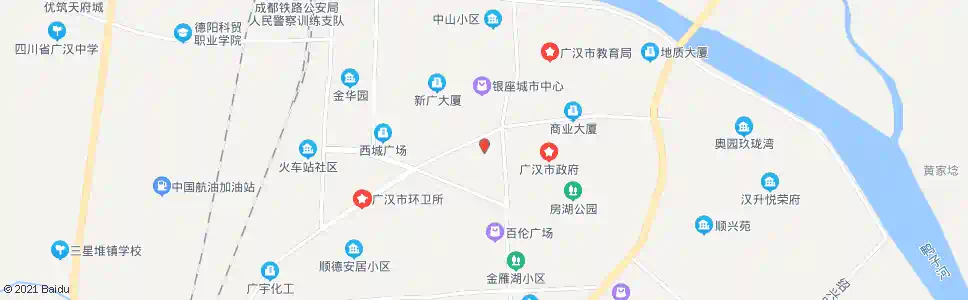 德阳雒城四幼_公交站地图_德阳公交_妙搜公交查询2025