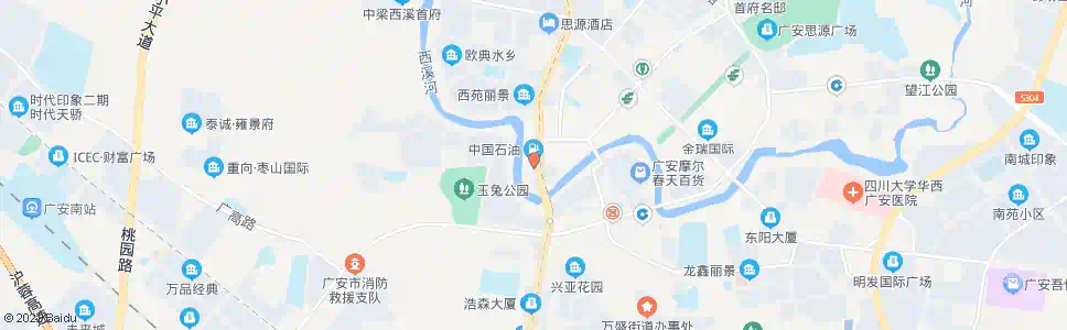广安福源医院_公交站地图_广安公交_妙搜公交查询2025