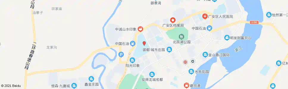 广安广二中(正门)_公交站地图_广安公交_妙搜公交查询2025