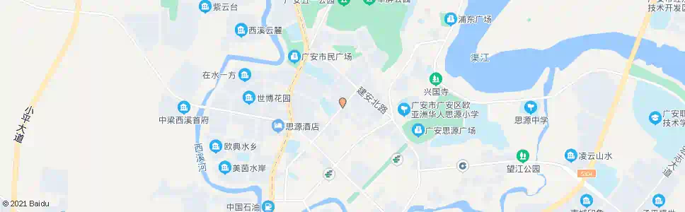 广安友谊中学初中部_公交站地图_广安公交_妙搜公交查询2025