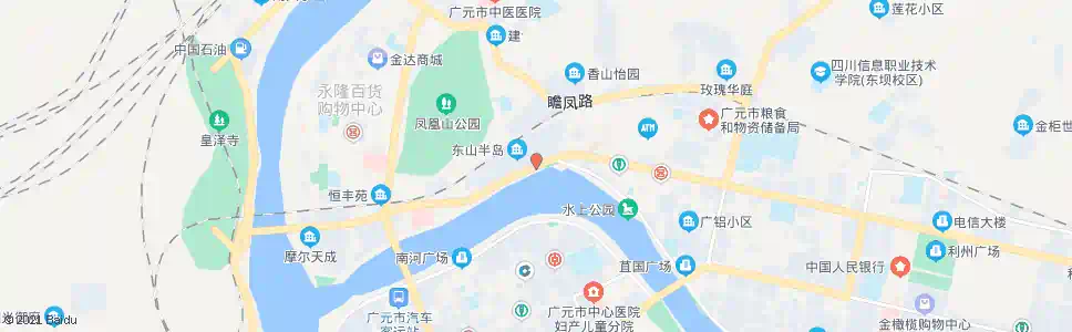 广元琴台广场(平桥)_公交站地图_广元公交_妙搜公交查询2025