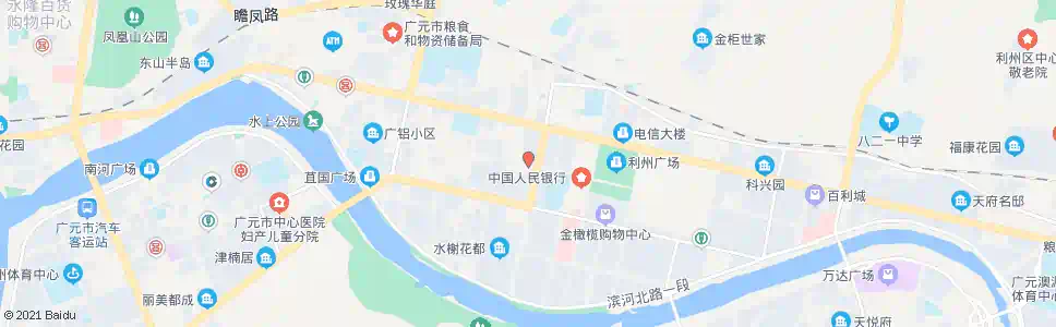 广元老年公寓_公交站地图_广元公交_妙搜公交查询2025