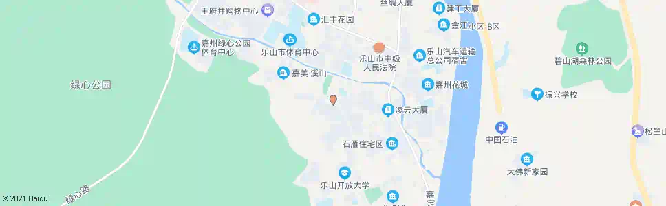 乐山人民北路_公交站地图_乐山公交_妙搜公交查询2025