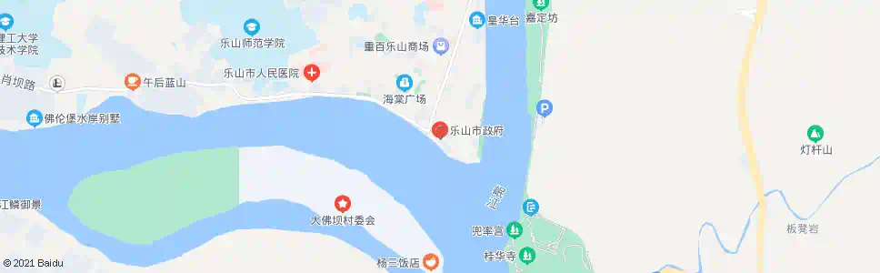乐山乐山广场(柏杨路)_公交站地图_乐山公交_妙搜公交查询2025
