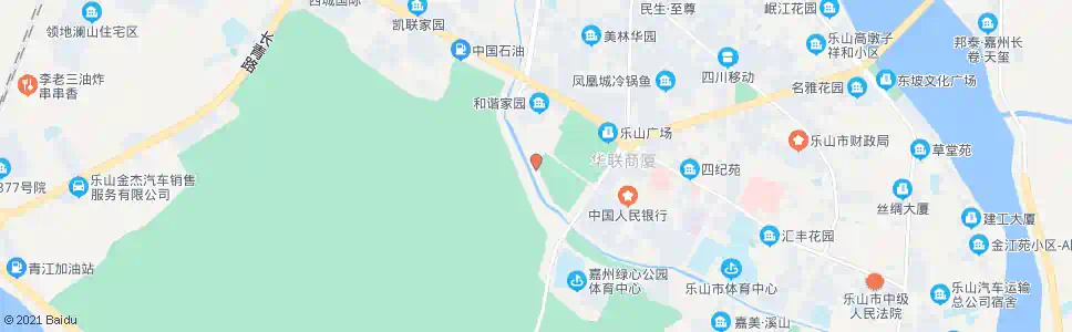 乐山朝霞路_公交站地图_乐山公交_妙搜公交查询2025