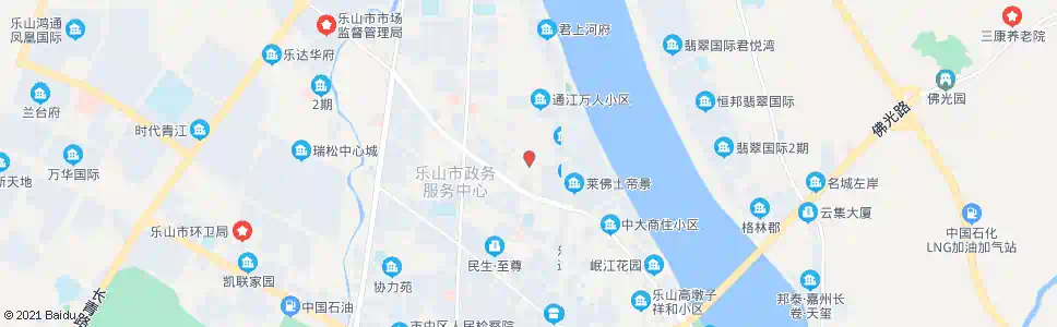 乐山交警事故中队_公交站地图_乐山公交_妙搜公交查询2025