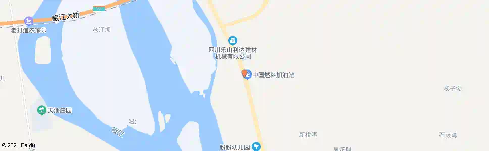 乐山青衣村_公交站地图_乐山公交_妙搜公交查询2025