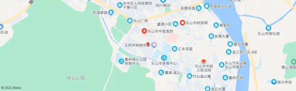 乐山城北幼儿园_公交站地图_乐山公交_妙搜公交查询2025