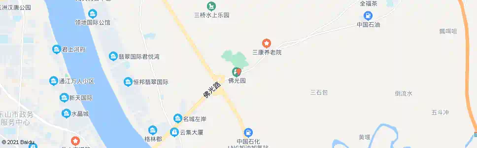 乐山维洪寺_公交站地图_乐山公交_妙搜公交查询2025