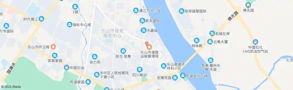 乐山联运车站_公交站地图_乐山公交_妙搜公交查询2025