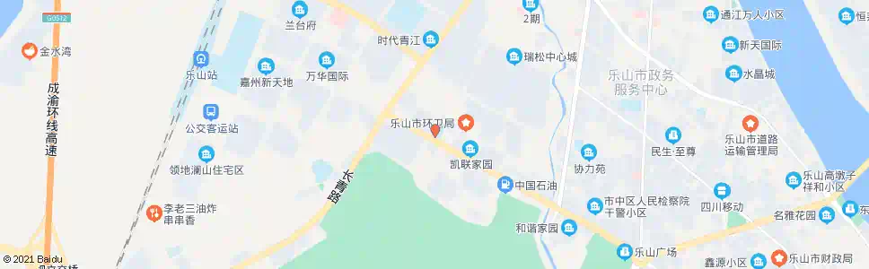 乐山实验艺术学校_公交站地图_乐山公交_妙搜公交查询2025